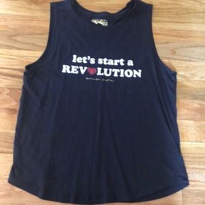 Spiritual gangster “lets start a revolution” tank